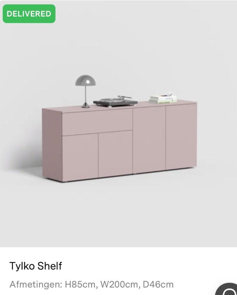 Dressoir, Ophalen, 200 cm of meer, 25 tot 50 cm, Nieuw