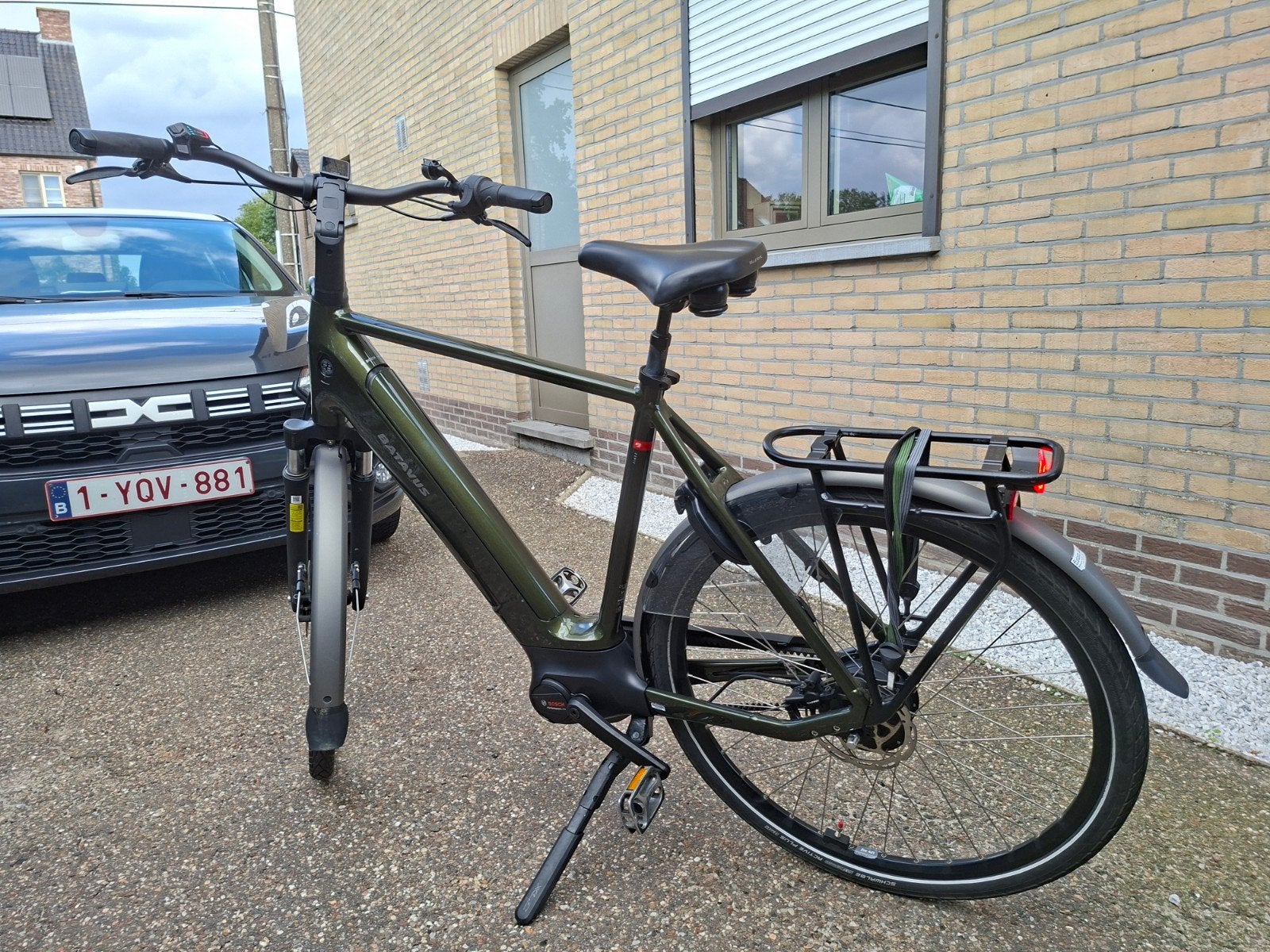 🚲 Batavus E-Finez Performance – Bosch Performance Line, Batavus, 50 km par batterie ou plus, Comme neuf, 59 cm ou plus