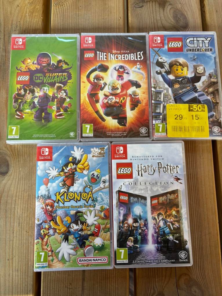 Games nintendo switch, playstation 4 en playstation 5, Ophalen, Nieuw