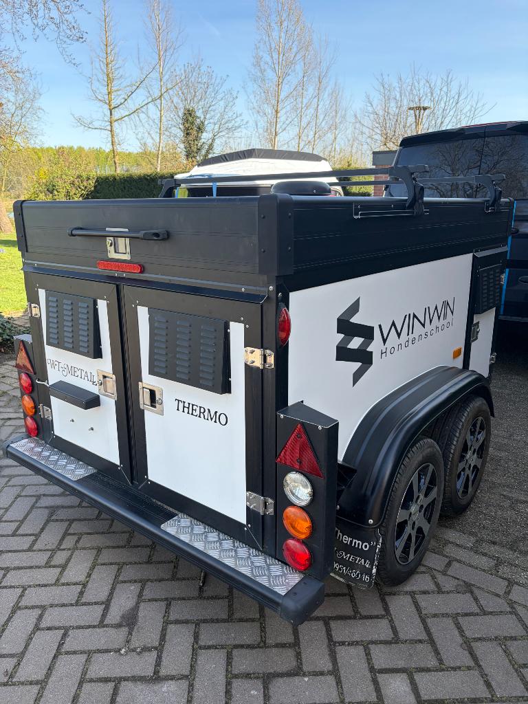 VERKOCHT -> 4 Vaks tandemasser WT-Metall Black & White, Ophalen, Zo goed als nieuw