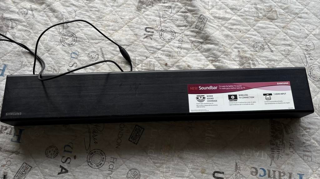 Soundbar Samsung, Ophalen, Gebruikt