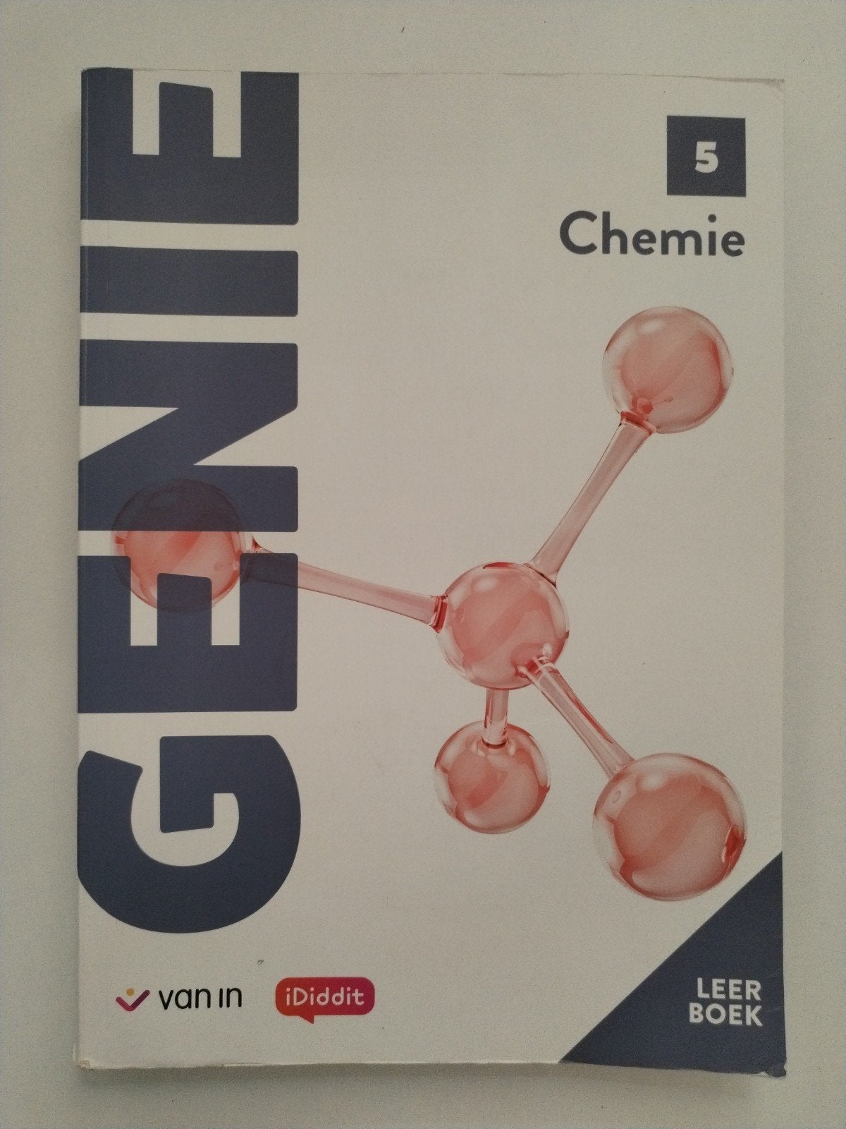 Genie Chemie 5 - leerboek, Ophalen, Zo goed als nieuw, ASO, Scheikunde