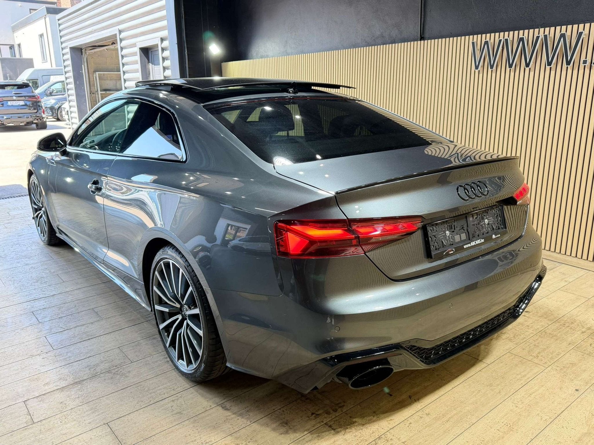 Audi A5 35TFSI * Coupé * S LINE / LOOK RS5 UNIQUE * GAR 12, Autos, Audi, Cuir, Argent ou Gris, 110 kW, Entreprise