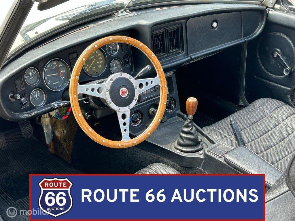 MG MGB Cabriolet | 1979 | Route 66 Auctions, Autos, Achat, Entreprise, Boîte manuelle, Autre carrosserie
