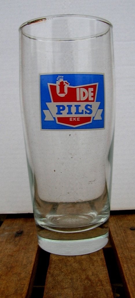 IDE Pils Eke, Verzamelen, Ophalen of Verzenden, Zo goed als nieuw, Glas of Glazen
