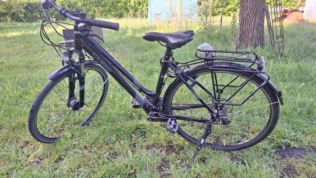 Tienerfiets Cube, Ophalen