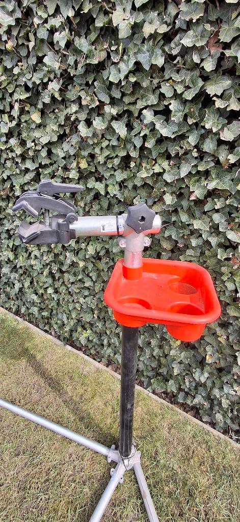 koersfiets statief, Ophalen, Gebruikt