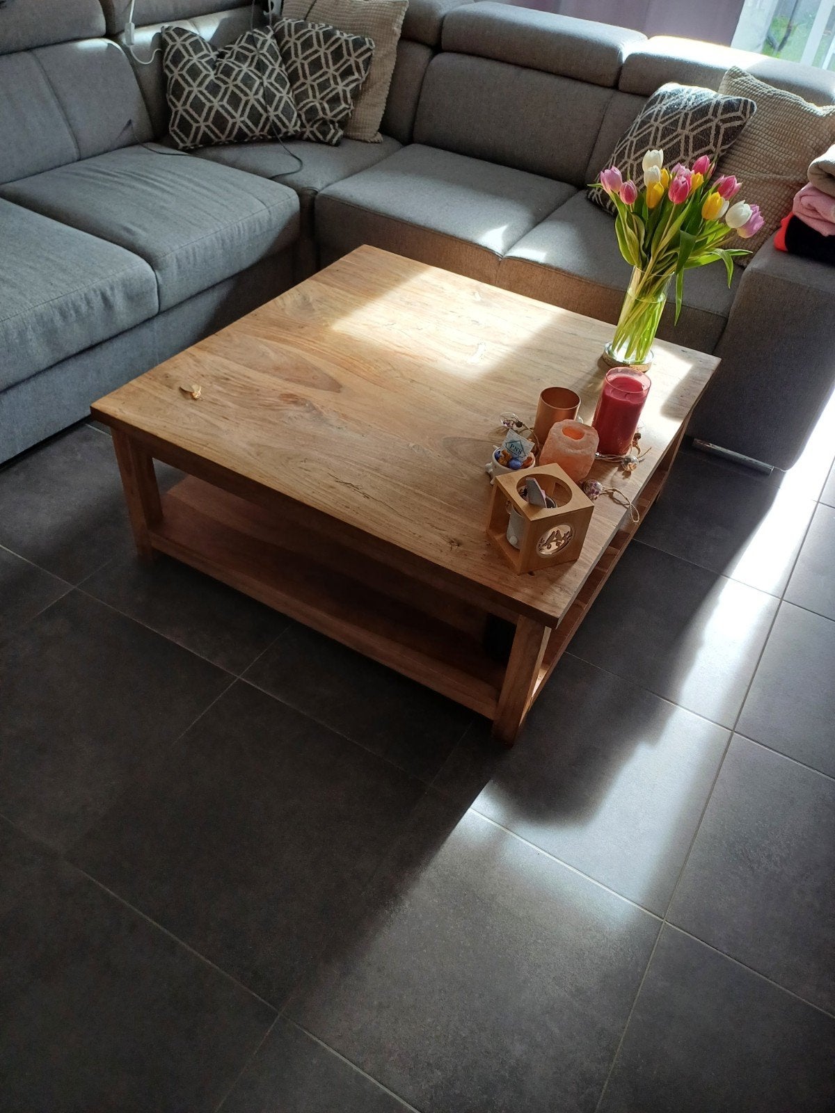 Table basse en teck, Maison & Meubles, Tables | Tables de salon, Teck, Enlèvement