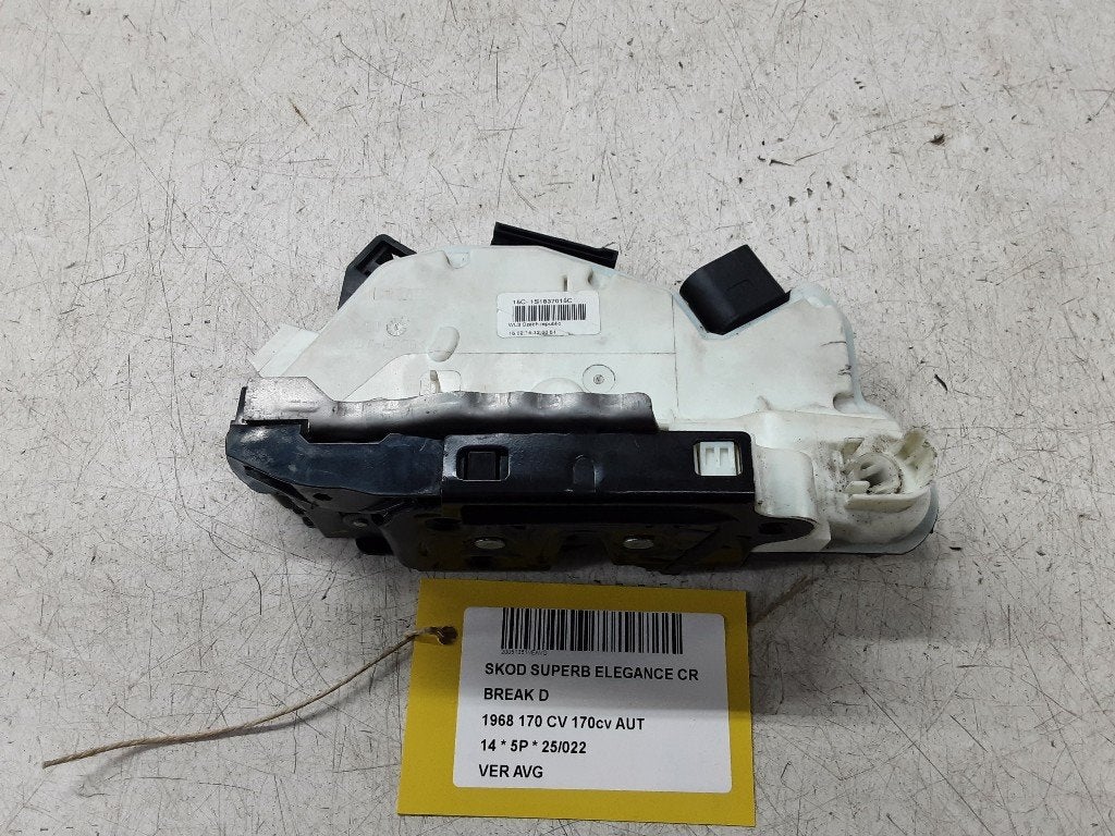 SERRURE DE PORTE AVANT GAUCHE Superb Combi (3TAC / TAF), Utilisé, Info@skoda-auto.de, Skoda, Avant