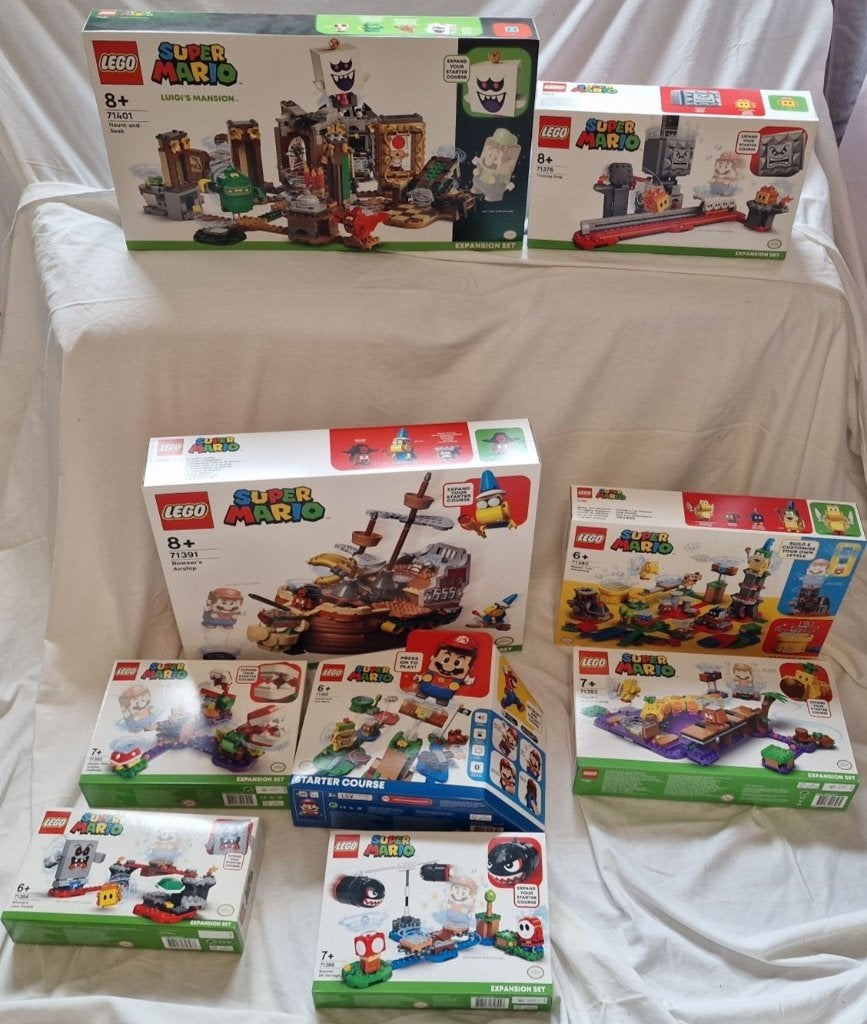 Lego Super Mario bundel - 9 nieuwe sets in verzegelde dozen, Ophalen, Overige thema's, Lego, Nieuw