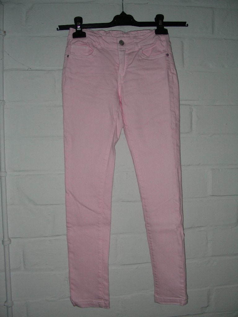 Roze lange broek, CKS, 140, 10 jaar prima staat, Kinderen en Baby's, Broek, Meisje, Cks, Ophalen of Verzenden