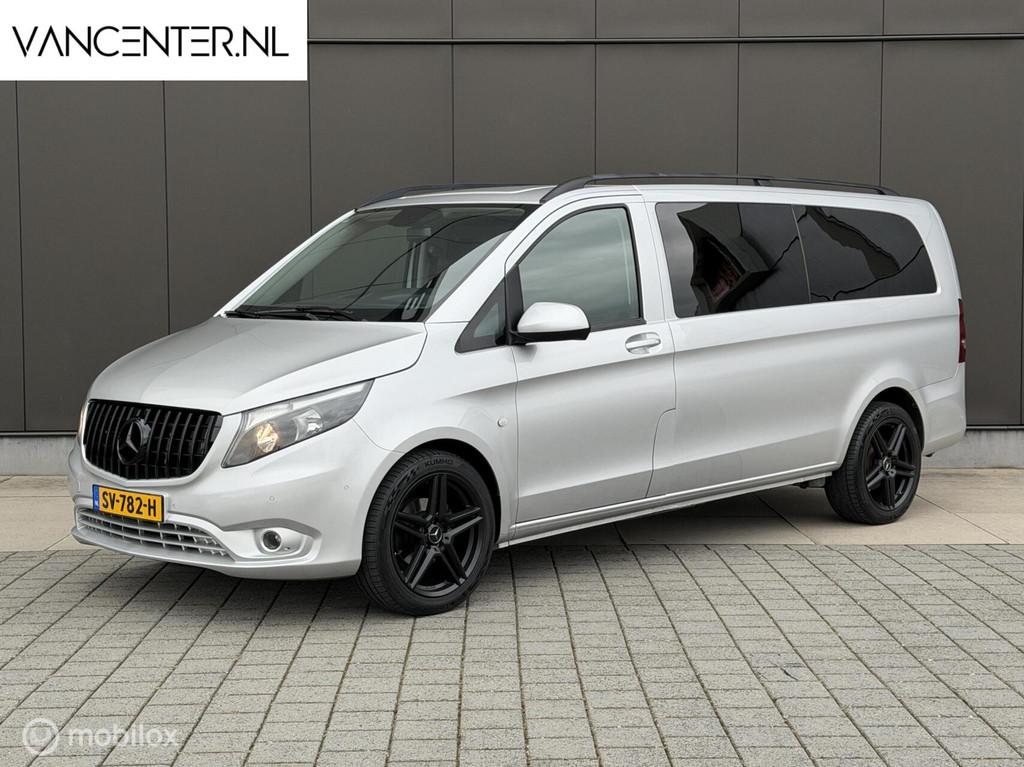 Mercedes Vito Tourer 114 CDI Automaat L3 Extra Lang 9 zits, Autos, 100 kW, Argent ou Gris, Entreprise, 2000 kg
