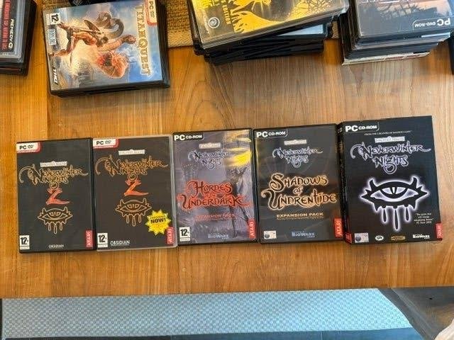 PC games 1990/2000 Never winther nights, Games en Spelcomputers, Ophalen of Verzenden, Zo goed als nieuw, Role Playing Game (Rpg)