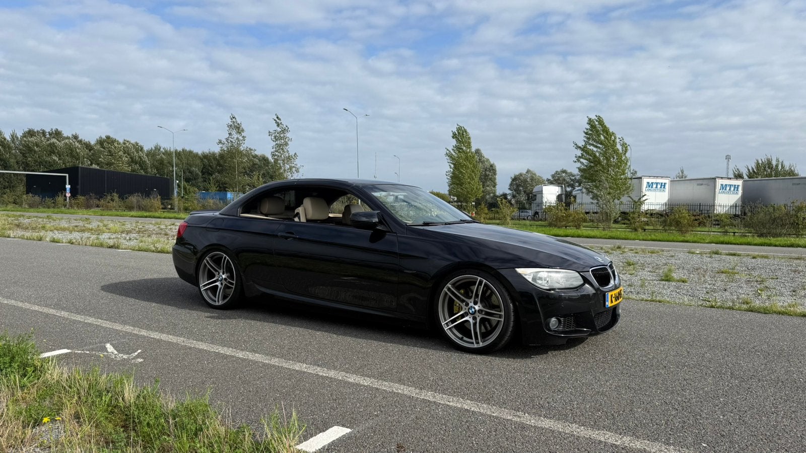 BMW Série 3 335i E93 N55 DCT 2011, Autos, Cuir et Alcantara, Achat, Beige, Cabriolet