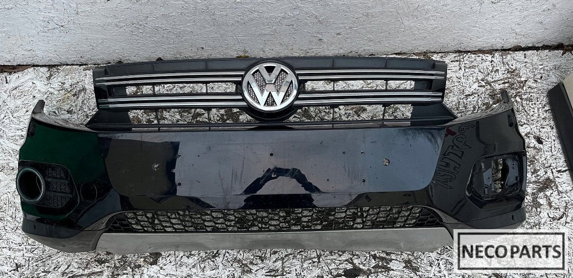 VW 5N TIGUAN CROSSLIFT VOORBUMPER ORIGINEEL LEVERBAAR!!, Auto-onderdelen, Carrosserie, Spatbord, Volkswagen, Gebruikt, Ophalen of Verzenden
