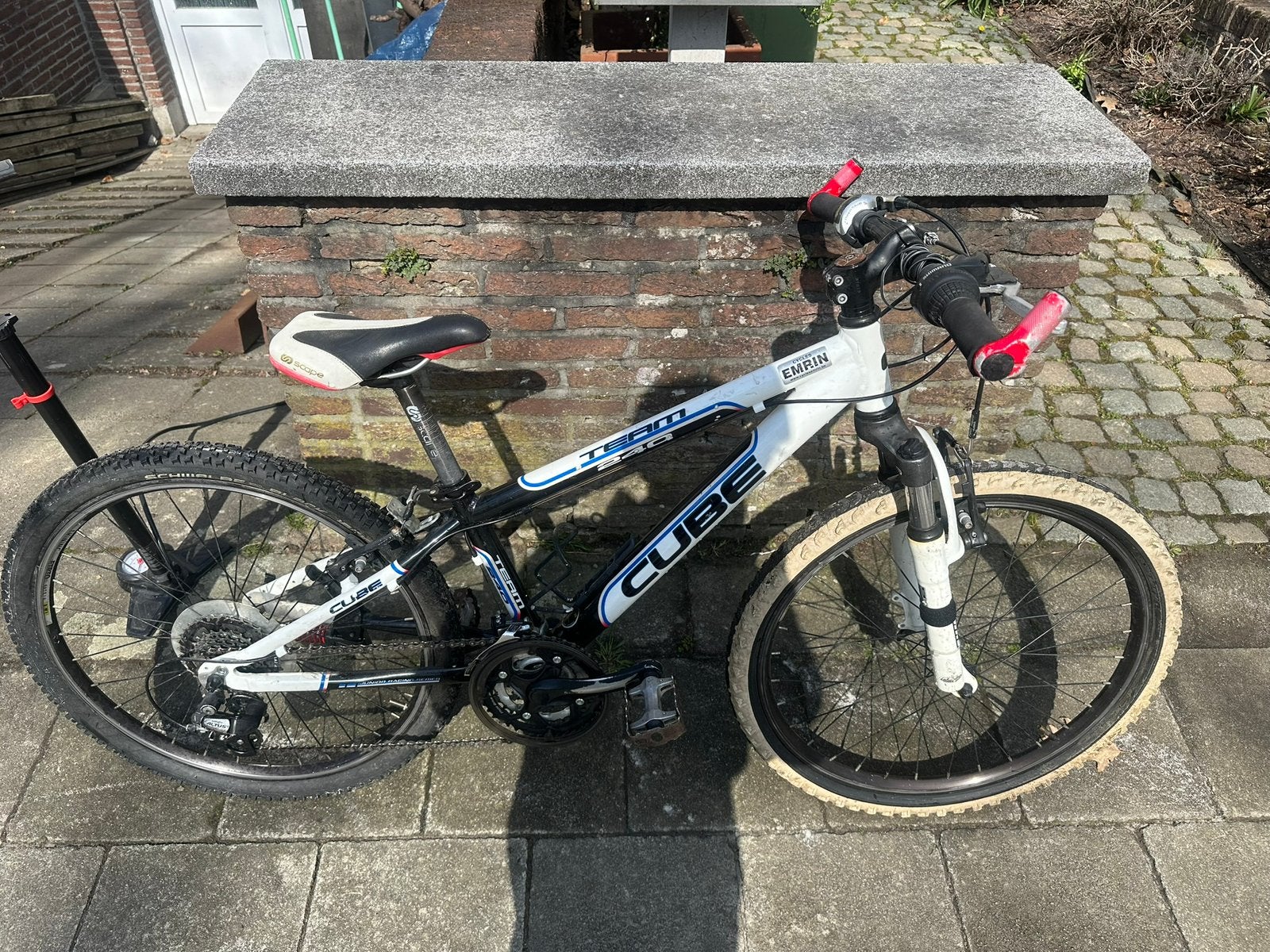 Cube team 240, Fietsen en Brommers, Ophalen, 24 inch, Velgrem, Versnellingen