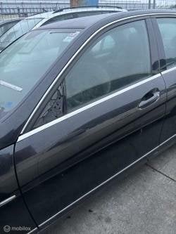 Voordeur  linksvoor zwart Mercedes C-klasse Estat'07-'14, Auto-onderdelen, Carrosserie, Deur, Mercedes-Benz, Voor, Links, Gebruikt