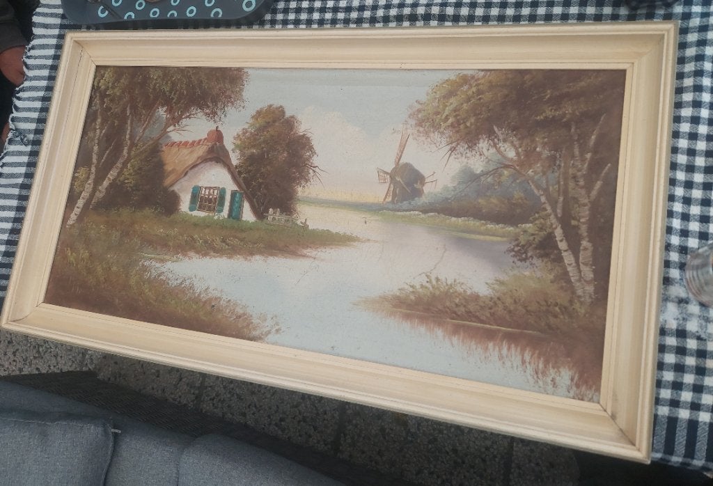 À vendre, un tableau classique et empreint d'atmosphère., Enlèvement, Classique, Paysage