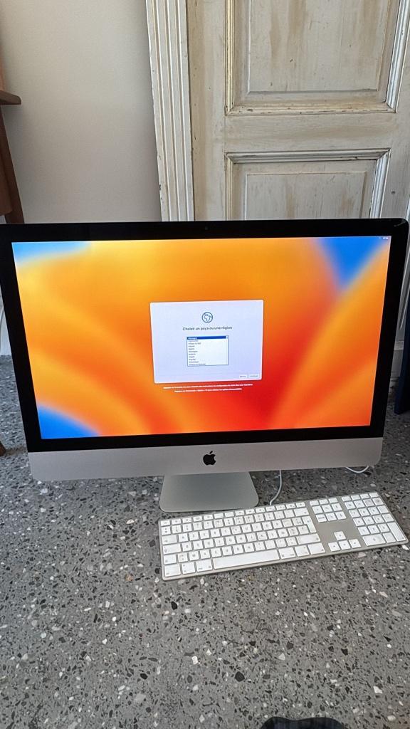 ima 27pouces  2017, Informatique & Logiciels, SSD, IMac, 512 GB, 4 Ghz ou plus