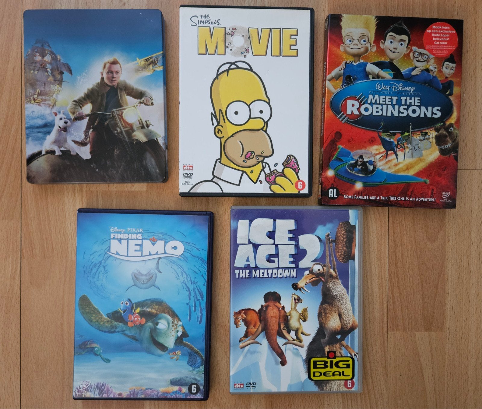 Tintin Les Simpson Robinsons, Enlèvement ou Envoi