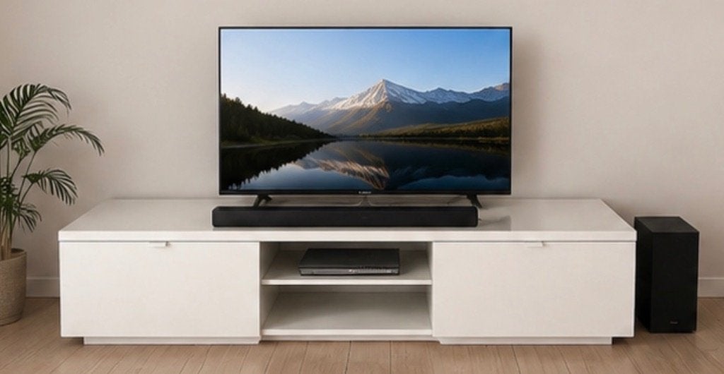 Meuble TV IKEA blanc brillant 160 cm – Excellent état – 140€, Huis en Inrichting, Kasten |Televisiemeubels, Ophalen, Overige materialen