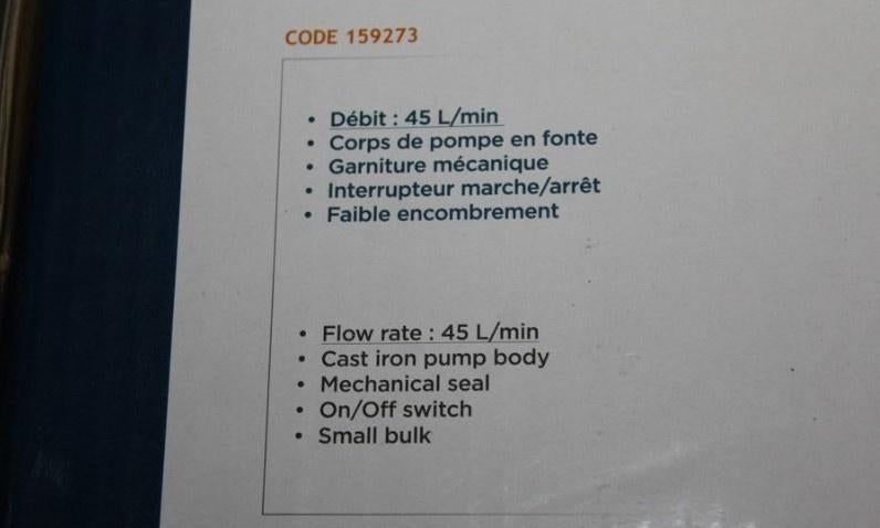 Pompe a carburant 230V 40L/M RENSON, Enlèvement ou Envoi, Neuf