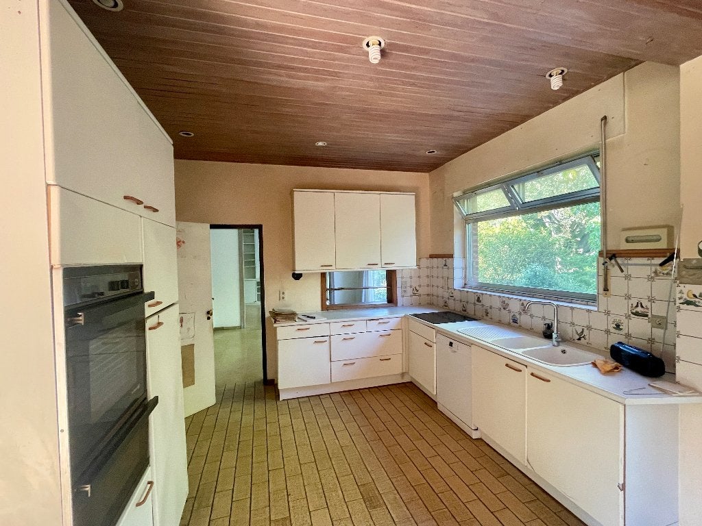 Cuisine à donner, Huis en Inrichting, Keuken | Keukenelementen, Gebruikt, 200 cm of meer, 200 cm of meer, 50 tot 75 cm, Wit, Ophalen