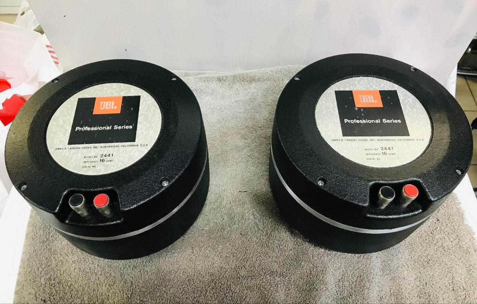 jbl 2441j alnico drivers 2 inch, Enlèvement, JBL