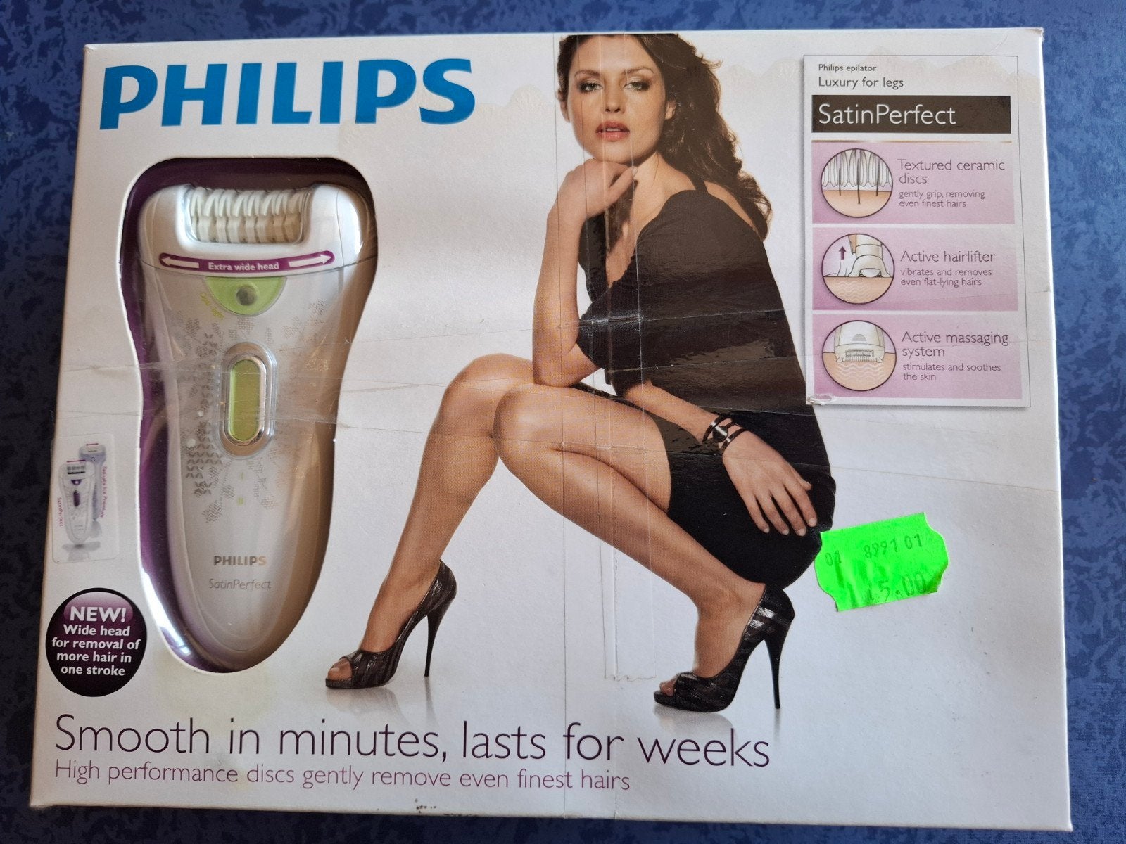 Epilateur Philips neuf, pour les jambes, Sport en Fitness, Massageproducten, Ophalen, Nieuw
