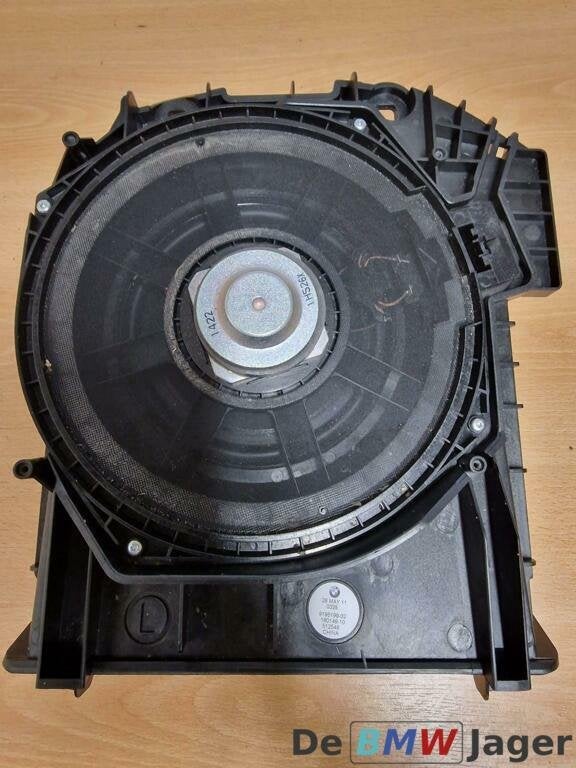 Centrale bas speaker links BMW 5-serie F11 F10 65139195199, Gebruikt, Ophalen of Verzenden, BMW