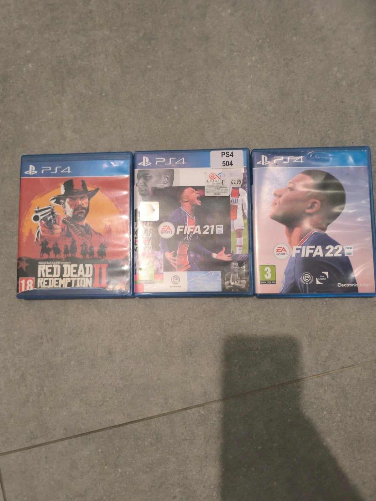 3 ps4 disc games(€10 each), Consoles de jeu & Jeux vidéo, Jeux | Sony PlayStation Vita, Enlèvement, Comme neuf