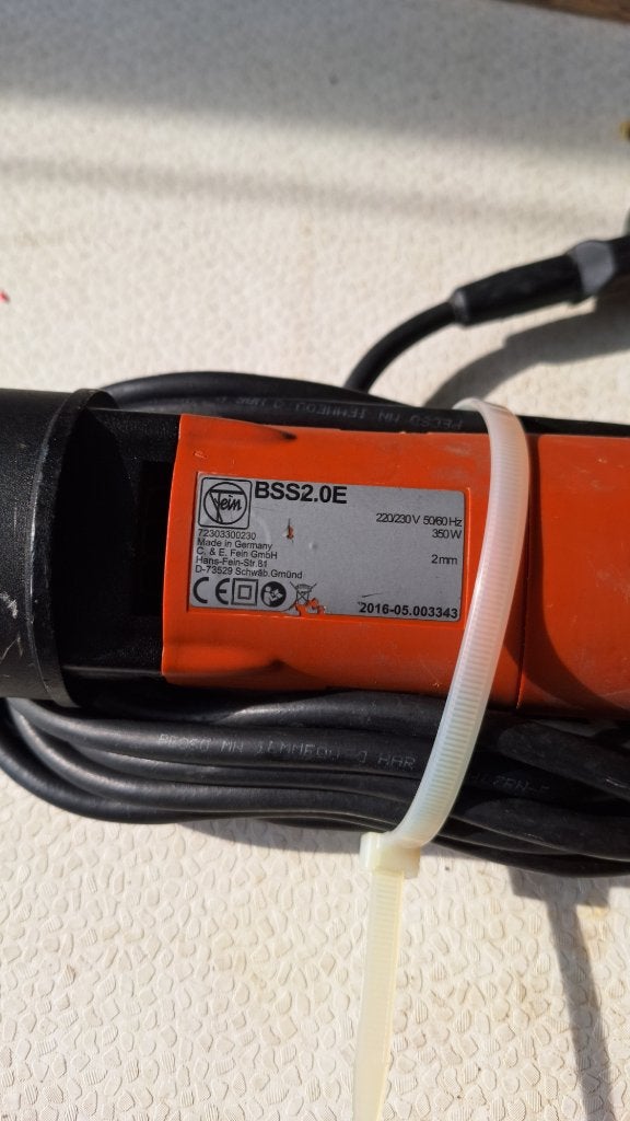 Cisailles à fentes électriques FEIN BSS 2.0 E - 2mm, Enlèvement