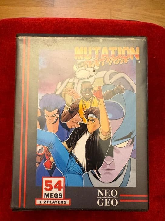 Mutation Nation Neo Geo Aes, 2 spelers, Ophalen of Verzenden, Gebruikt, Vechten