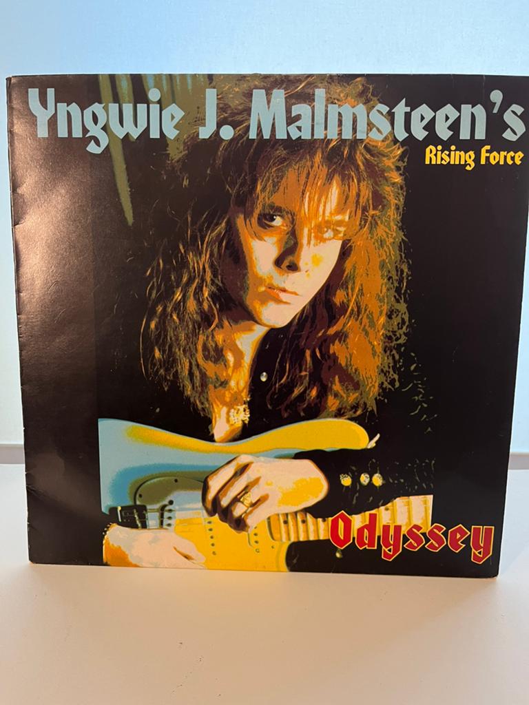 LP Y. J. Malmsteen Rising Force “Odyssey”, Ophalen of Verzenden, Gebruikt