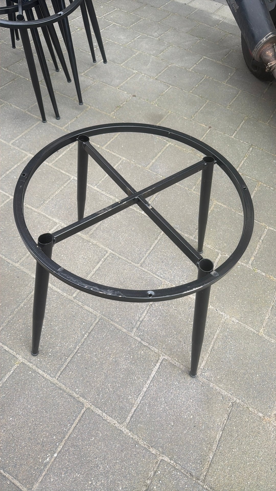 Pied de chaise, en métal, Maison & Meubles, Chaises, Enlèvement, Comme neuf, Métal