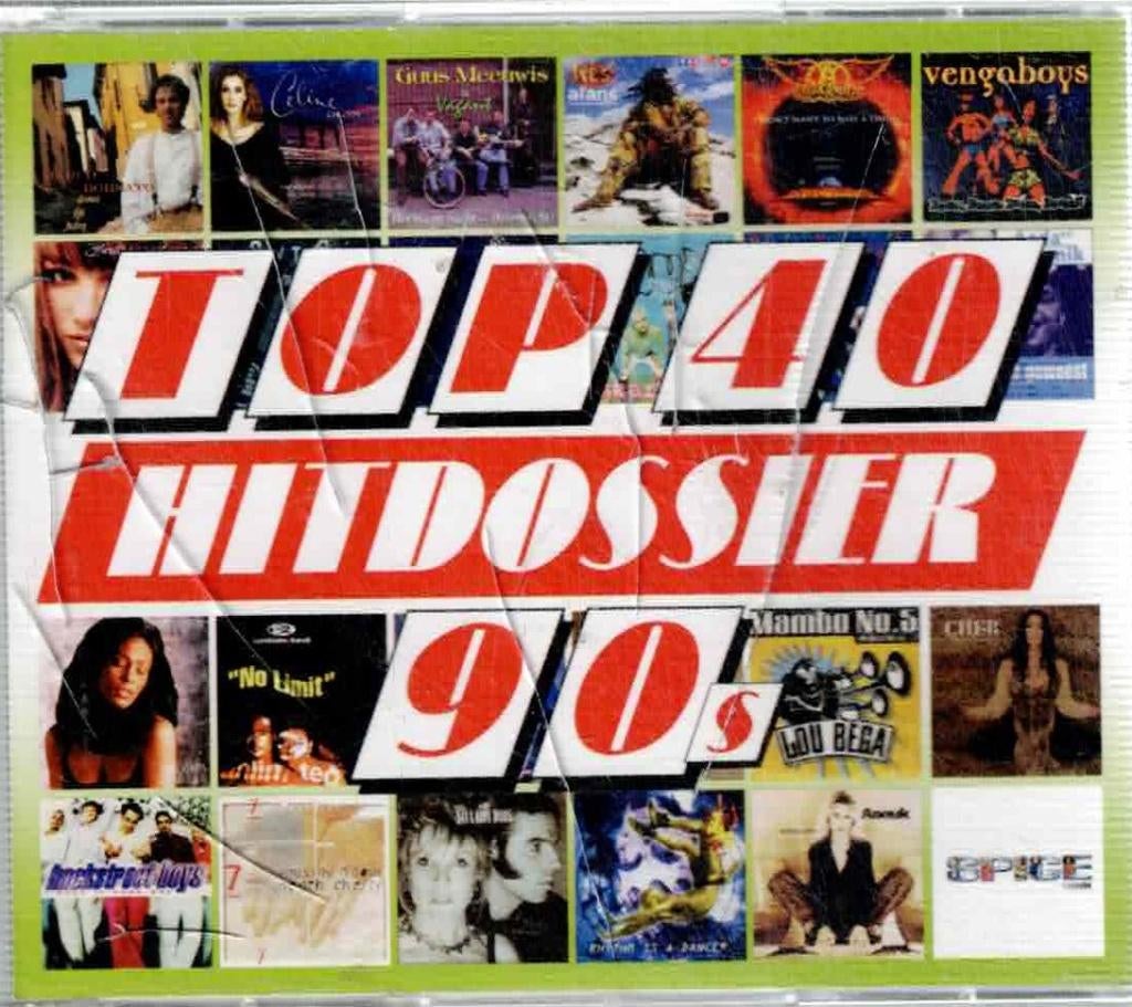 5 x cd  /  Top 40 Hitdossier 90s, Cd's en Dvd's, Cd's | Overige Cd's, Ophalen of Verzenden