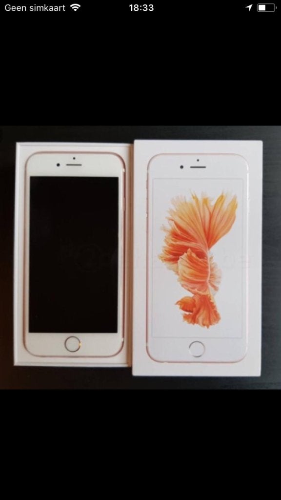 Apple iphone 6S 32 GB ROSE GOLD nieuwstaat garantie, Télécoms, Téléphonie mobile | Accessoires & Pièces, Enlèvement, Comme neuf