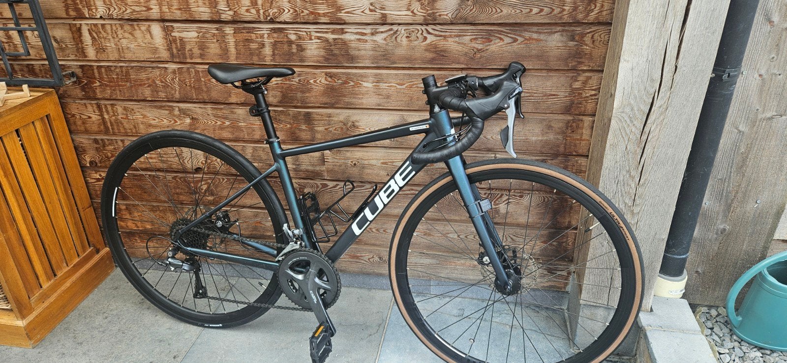 koersfiets CUBE, Ophalen