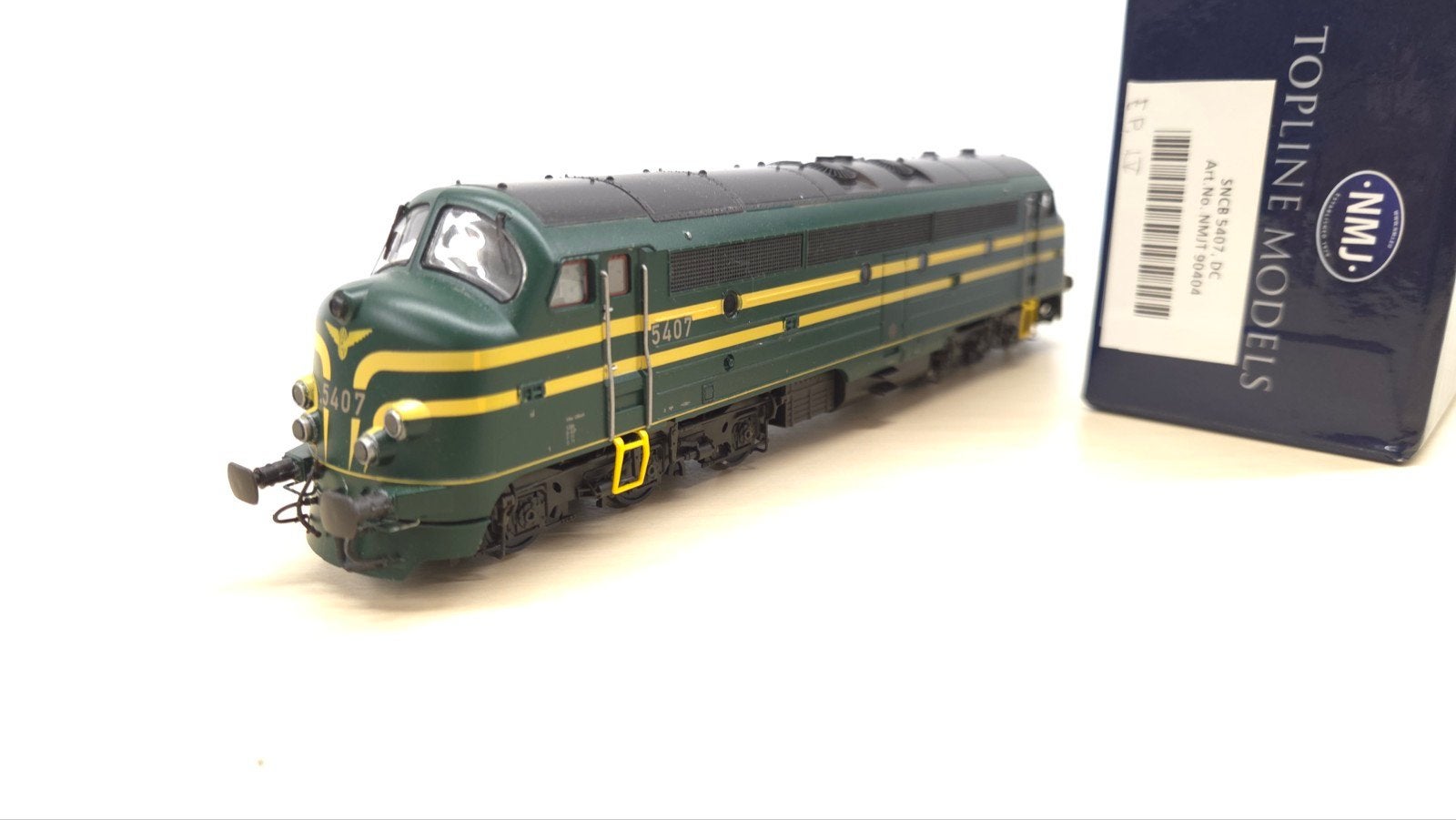 5407 SNCB - NMJ Dc, Hobby & Loisirs créatifs, Trains miniatures | HO, Enlèvement ou Envoi, Locomotive