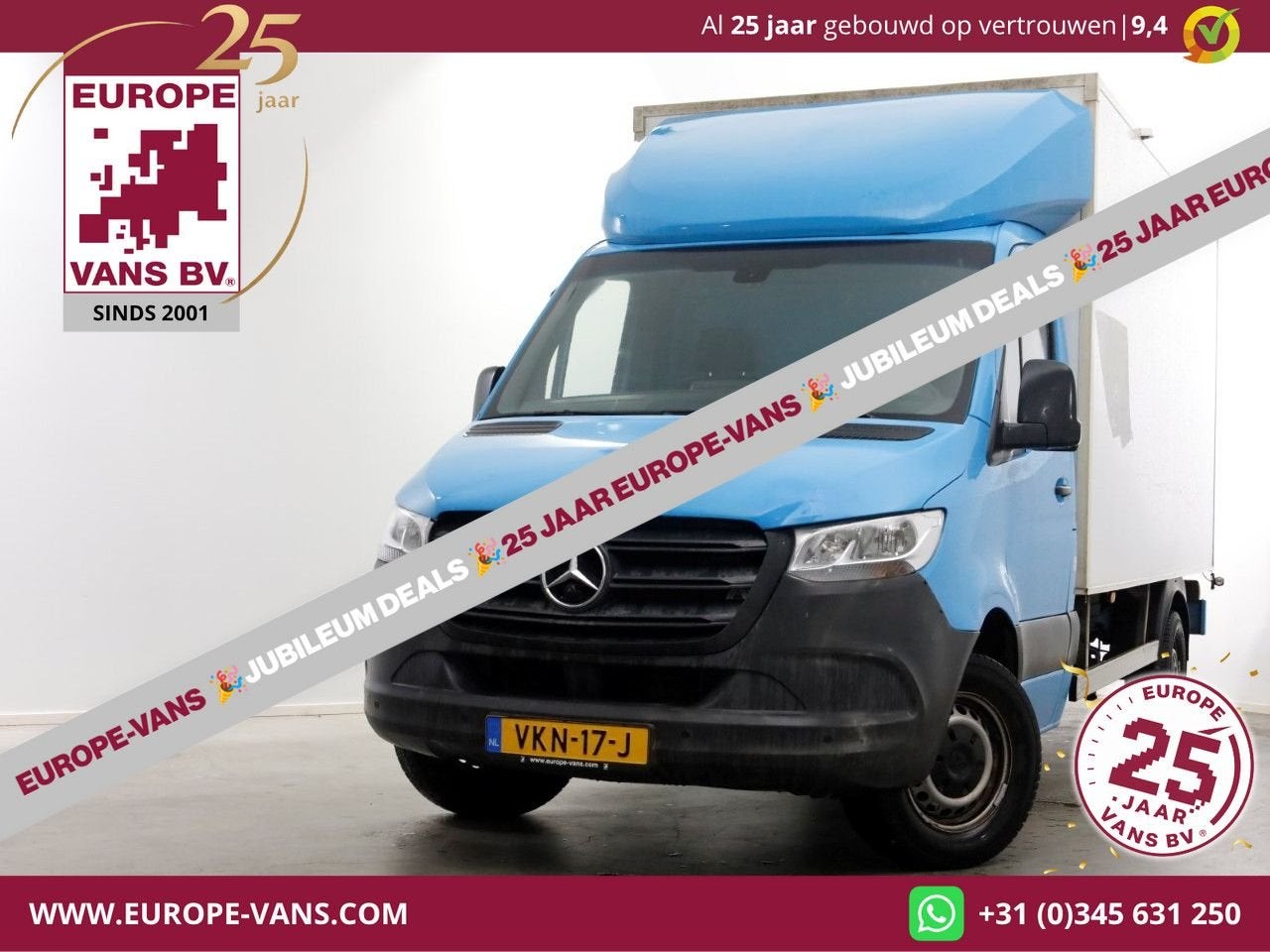 Mercedes-Benz Sprinter 311 CDI 115pk E6 RWD Bakwagen met ach, Autos, Achat, Entreprise, Mercedes-Benz, Bleu