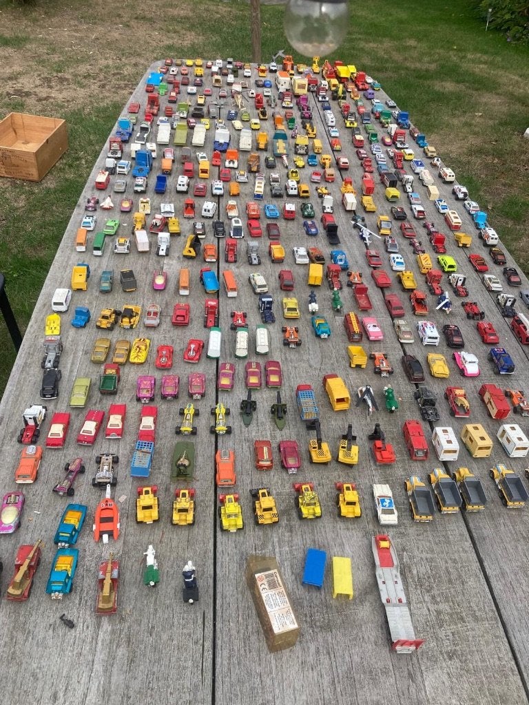 matchbox autootjes (lot van 350 à 380), Ophalen, Gebruikt
