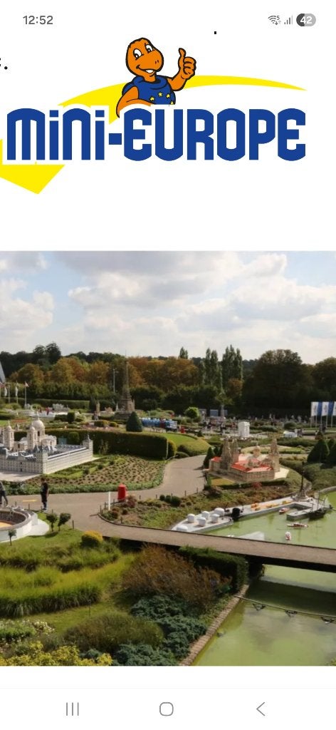 Entrée "mini europe", Tickets & Billets, Loisirs | Parcs d'attractions