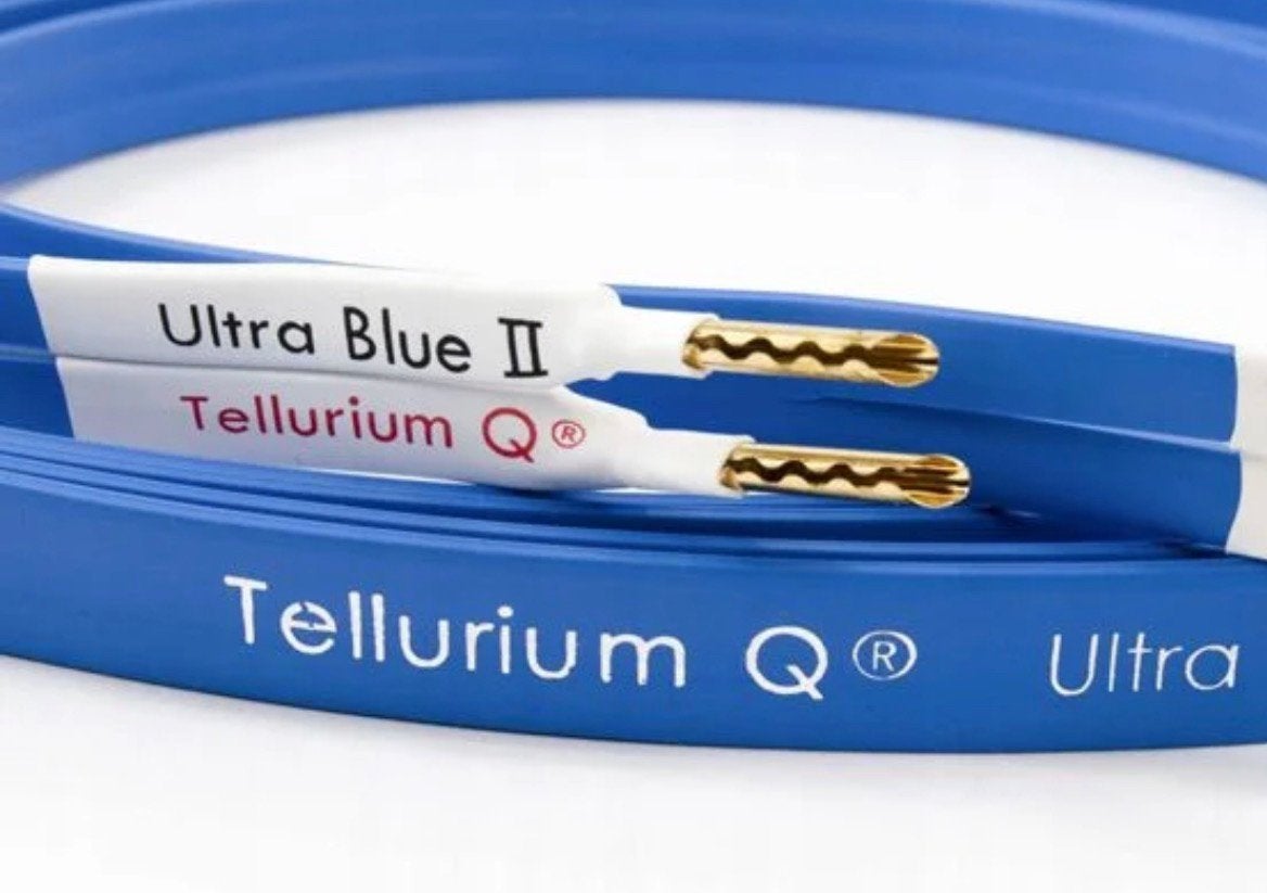 Speaker cable Tellurium Q Ultra Blue II 2x3m, TV, Hi-fi & Vidéo, Câbles audio & Câbles de télévision, Enlèvement, Utilisé, 2 à 5 mètres