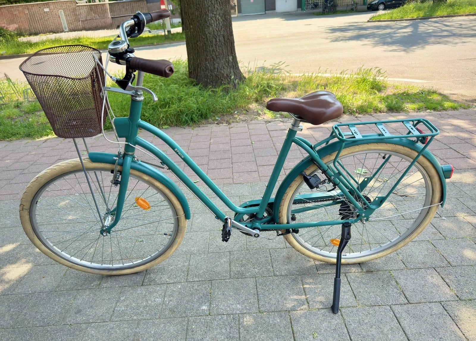 Vélo Elops 520 (6 vitesses-28”) pour femmes, COMME NEUF, Vélos & Vélomoteurs, Enlèvement, Comme neuf, Frein sur jante, Vitesses