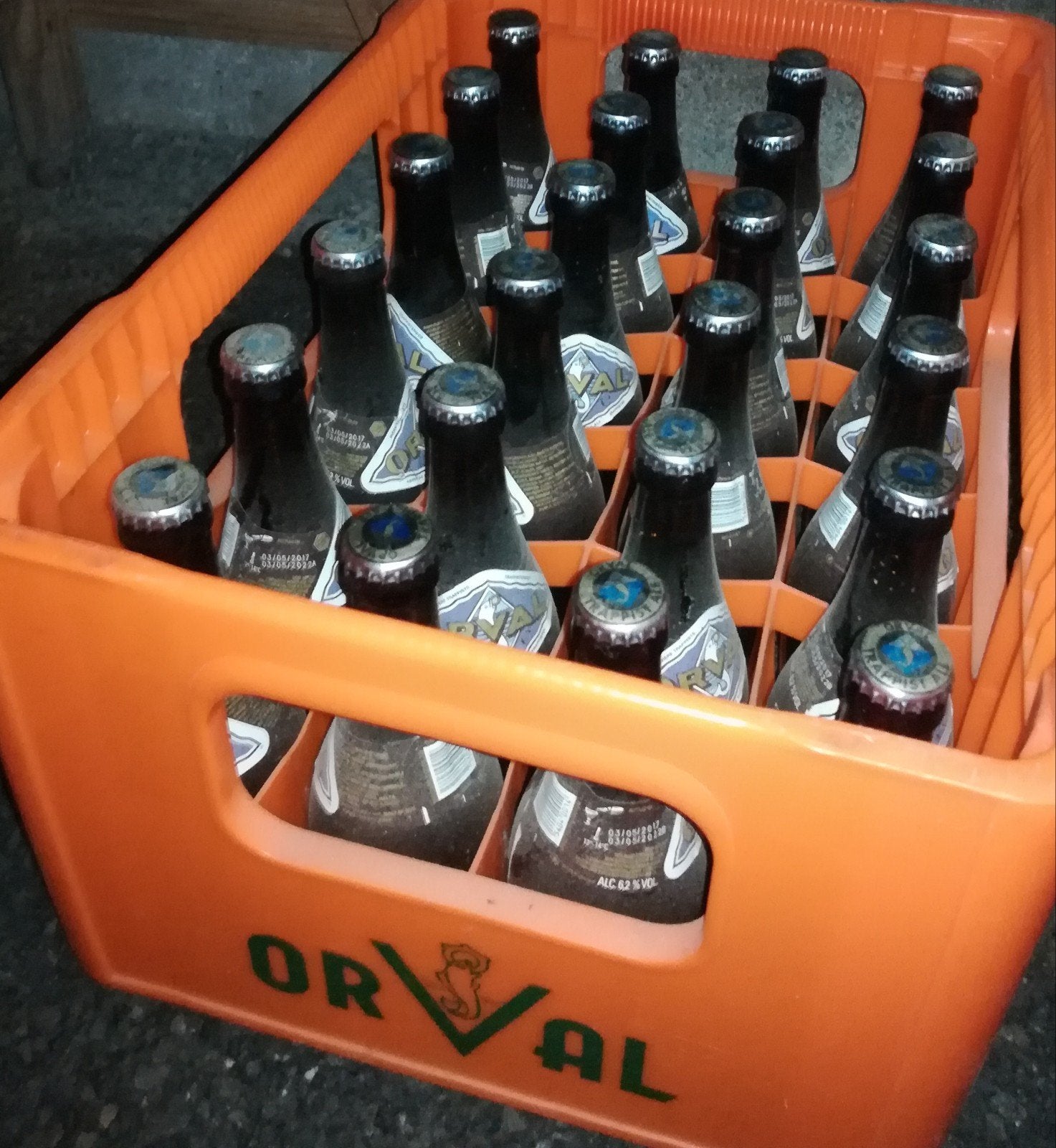 ORVAL 2017, Enlèvement