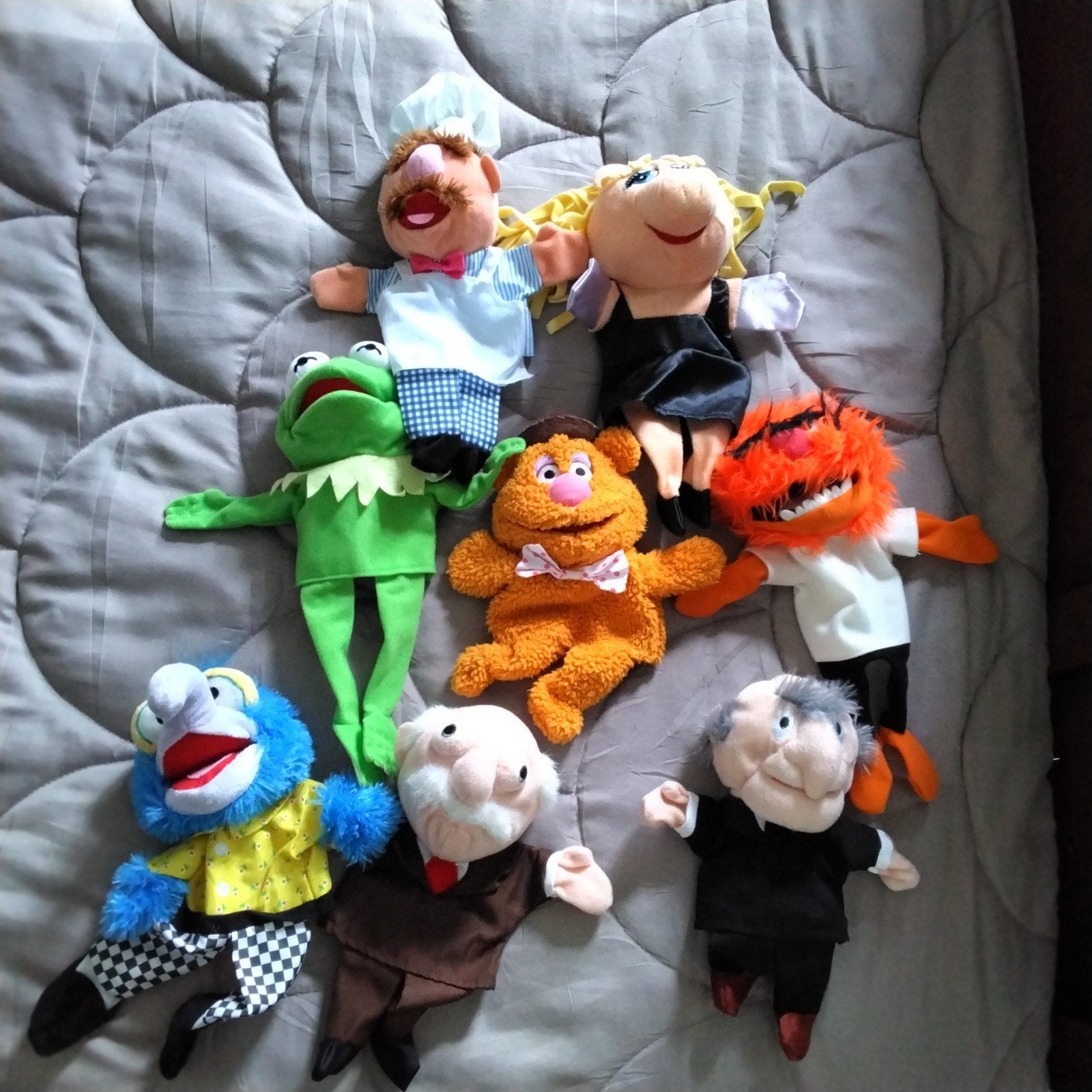 muppetshow handpoppen poppenkastpoppen, Verzamelen, Ophalen of Verzenden