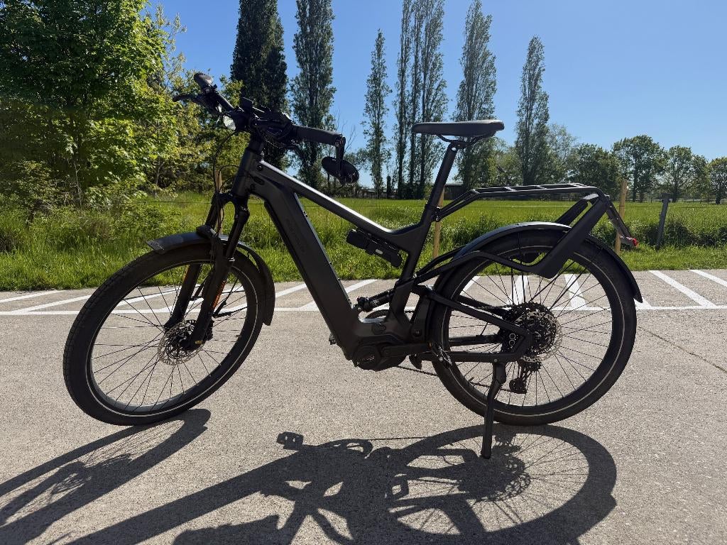 Riese & Müller Delite4 touring HS 51 Urban grey 750Wh ABS, Gebruikt, 47 tot 51 cm, 30 tot 50 km per accu, Ophalen