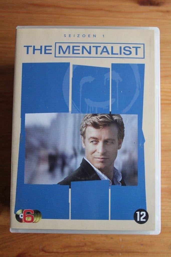 The Mentalist seiz. 1-2-3-4-5-6        Knappe medium-serie!, À partir de 12 ans, Enlèvement ou Envoi, Comme neuf, Drame
