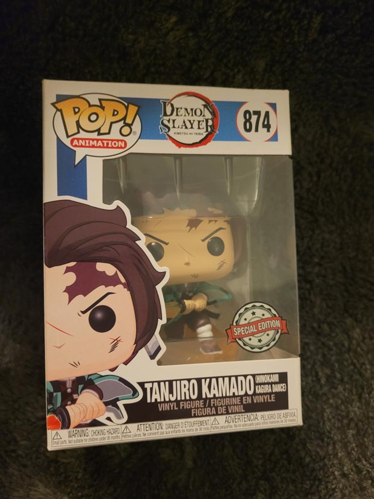 Funko Pop! Demon Slayer Tanjiro Kamado #874 - Special Editio, Verzamelen, Poppetjes en Figuurtjes, Ophalen of Verzenden