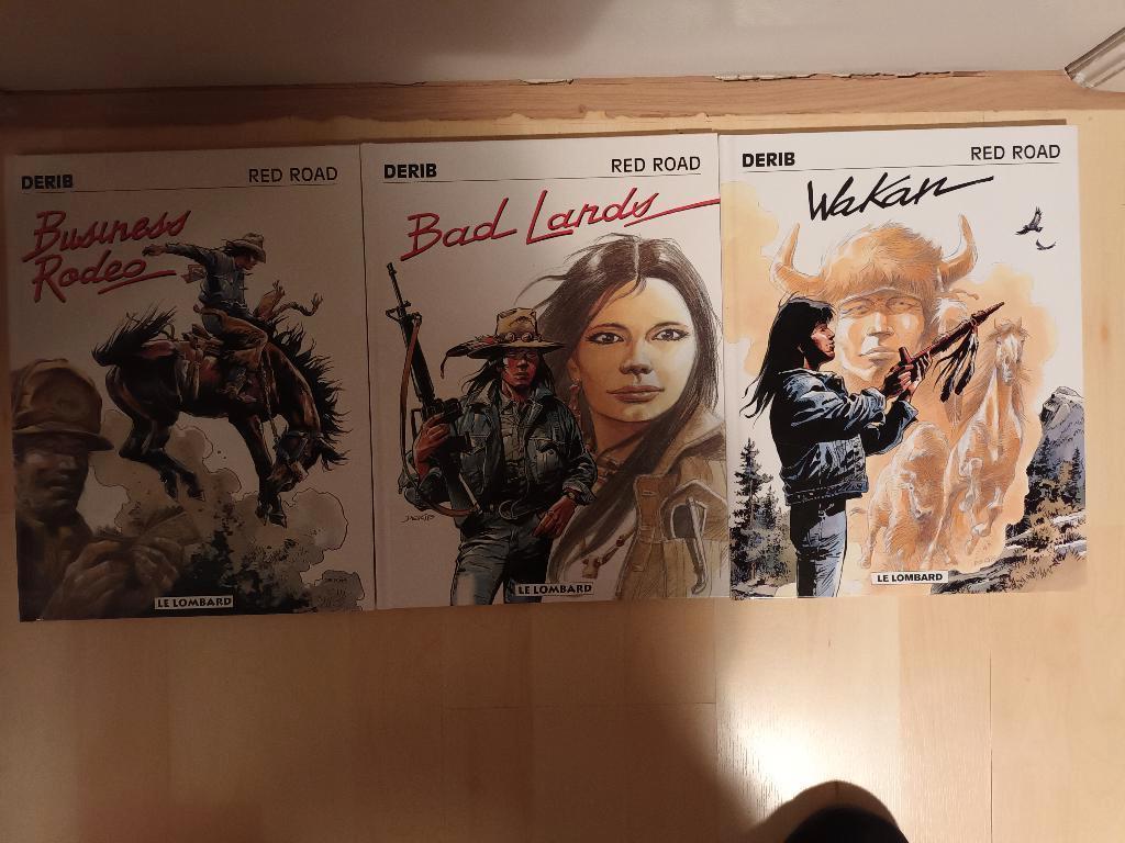 BD Red Road (Derib) albums 5 et 6 EO, Plusieurs BD, Enlèvement ou Envoi, Comme neuf, Derib